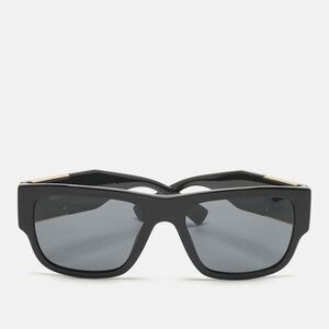 Versace Black MOD 4406 Medusa Square Sunglasses